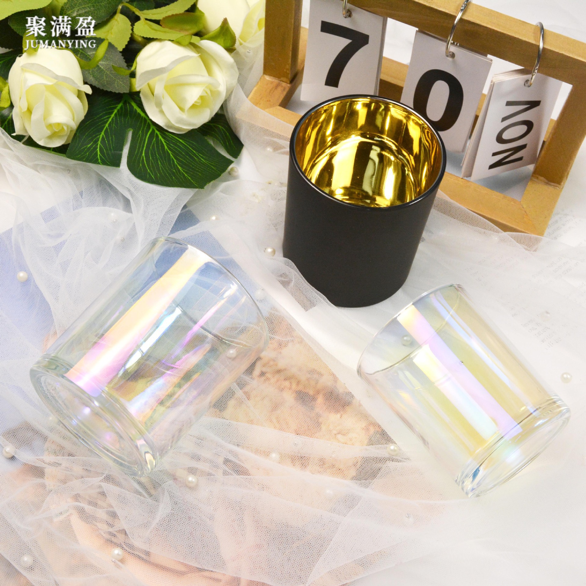 烛台/水晶烛台/玻璃烛台/道家/烛台工艺品产品图