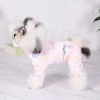 New pet clothing, home wear, air-conditioned clothes, pure cotton dog clothes, four-legged comfortable and skin-friendly pet clothing and accessories Application Scenario