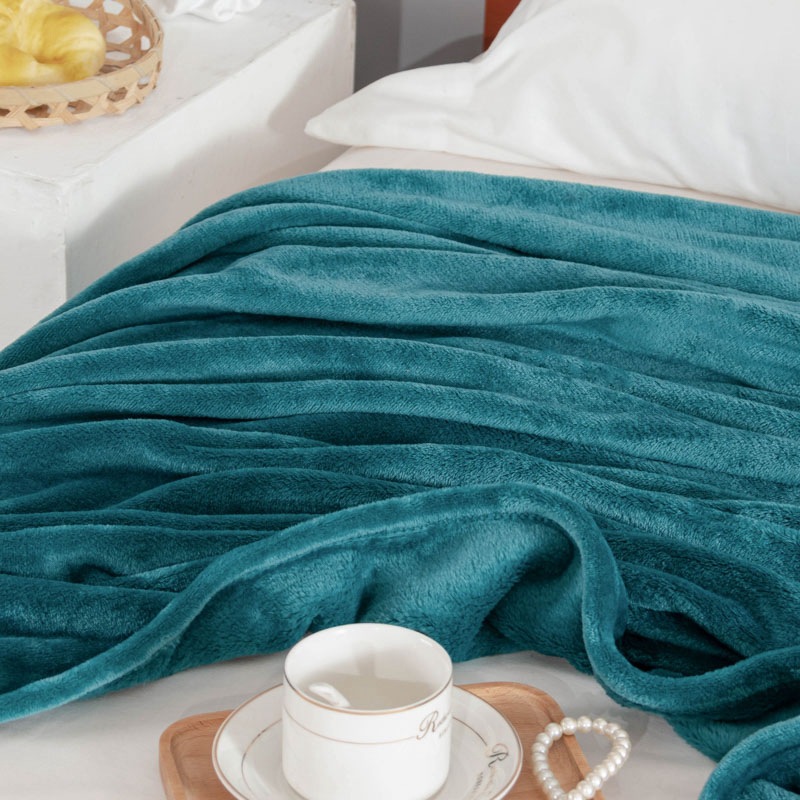 法兰绒毯实物图