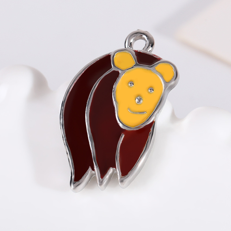 A variety of sets of oil-dripping alloy pendants, animal series diy Korean-style stud earrings, pendants, bracelets and other accessories Item Picture