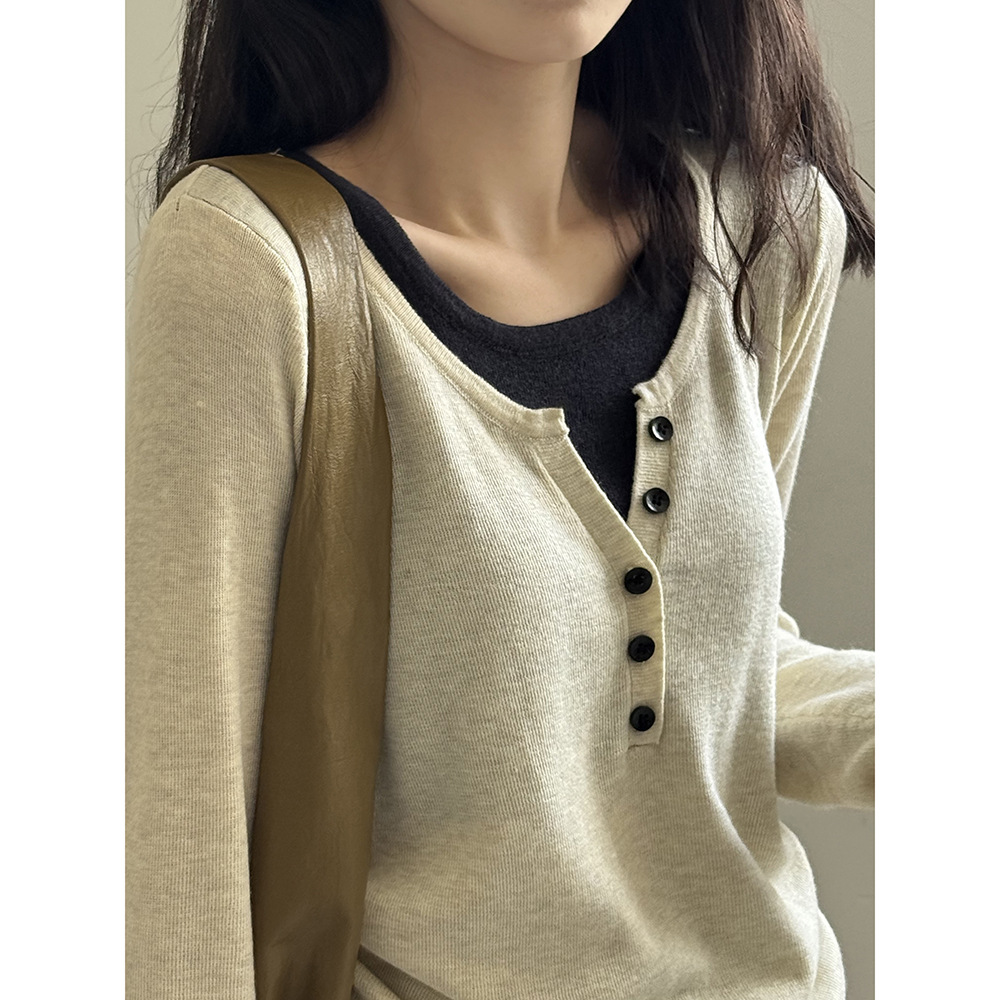 女式羊毛衫实物图