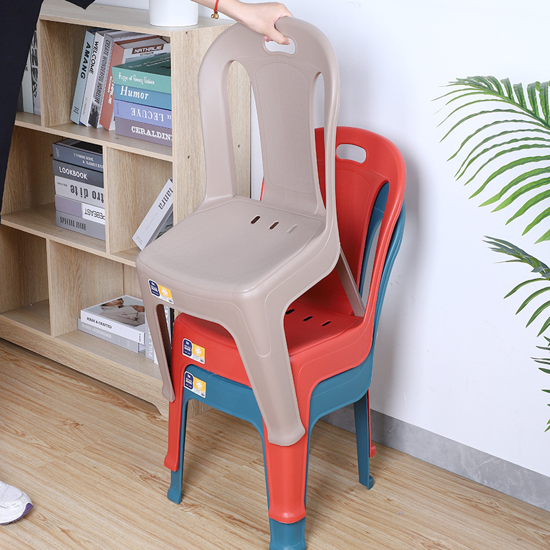 儿童塑料餐椅批发椅子靠背家用小凳子靠背椅凳子坐椅凳子幼儿宝宝图