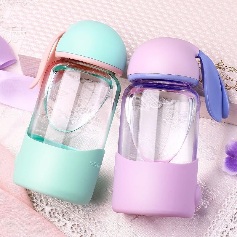 Creative Rabbit Glass Cup Application Scenario