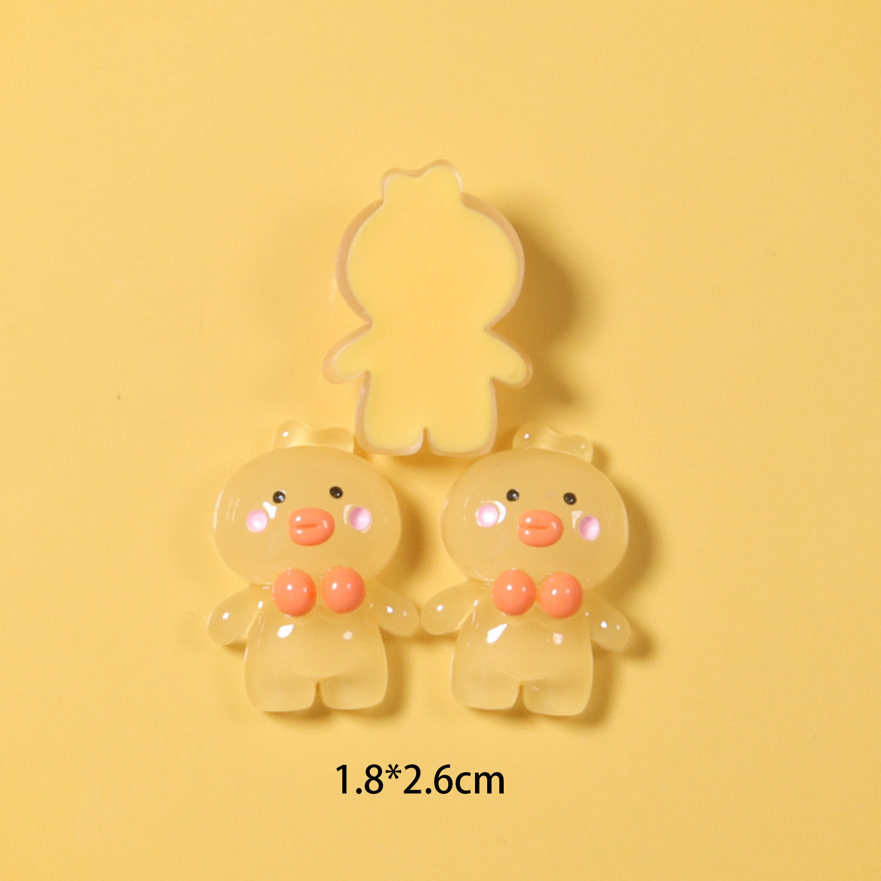 新款夜光小动/树脂饰品配件/diy奶油手产品图