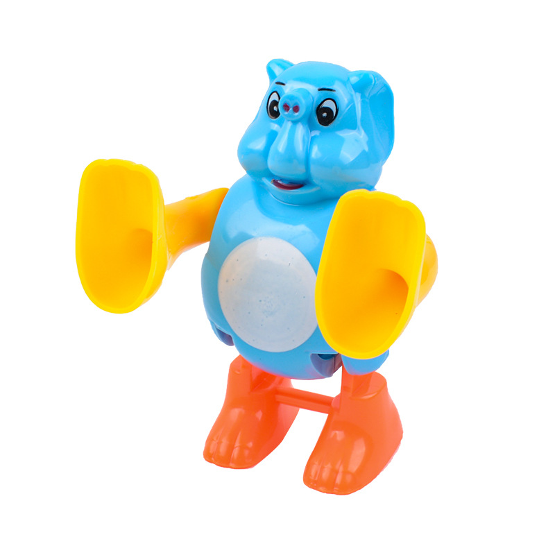 Wholesale of somersaults, spring-wound small animal toys, and spring-wound novel and unique toys for children, boys and girls at street stalls Item Picture