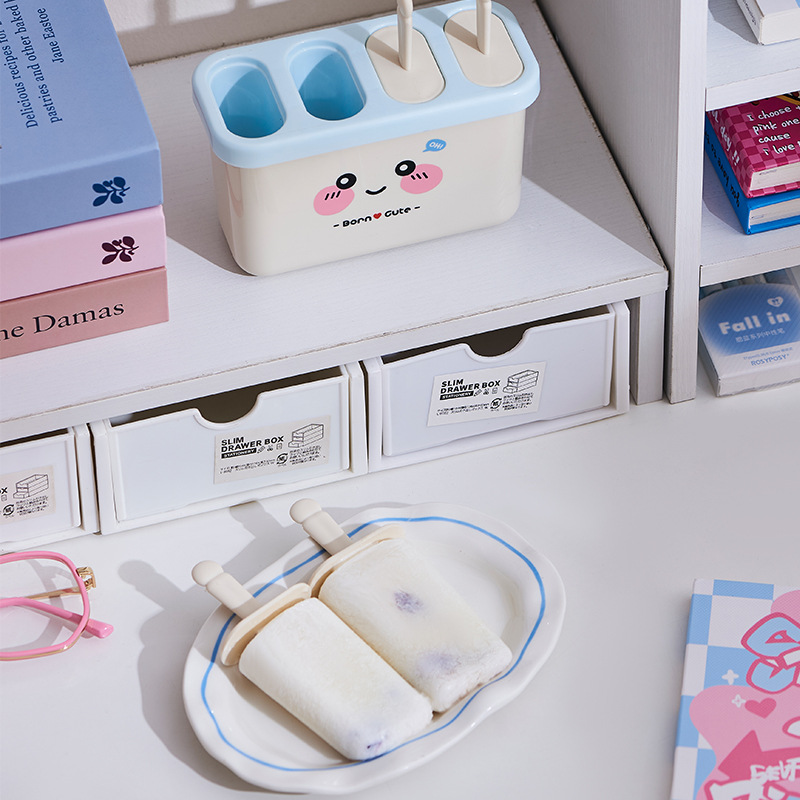 Children's cartoon ice cube trays, home Popsicle DIY ice cream molds, mini ice molds, homemade ice cream Popsicle molds details Picture