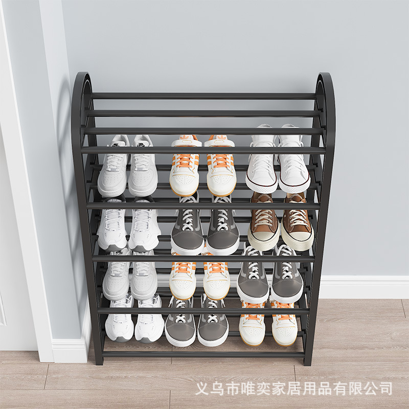 塑料简易鞋架多层收纳鞋架子宿舍家用收纳门口经济型置物架详情图3