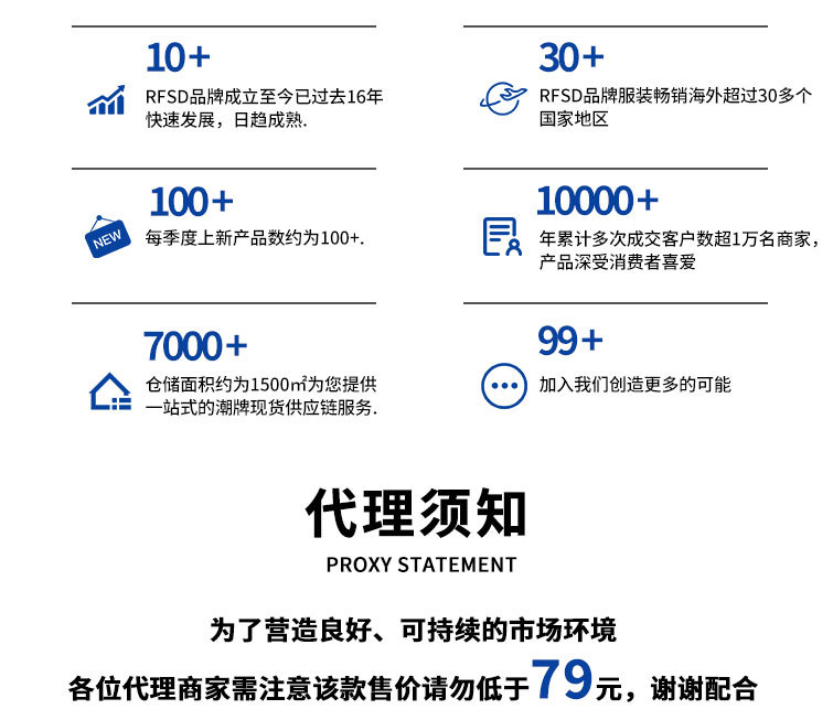 RFSD男装∣2025夏新款美式高街星星贴布绣短袖t恤男圆领宽松潮牌详情2