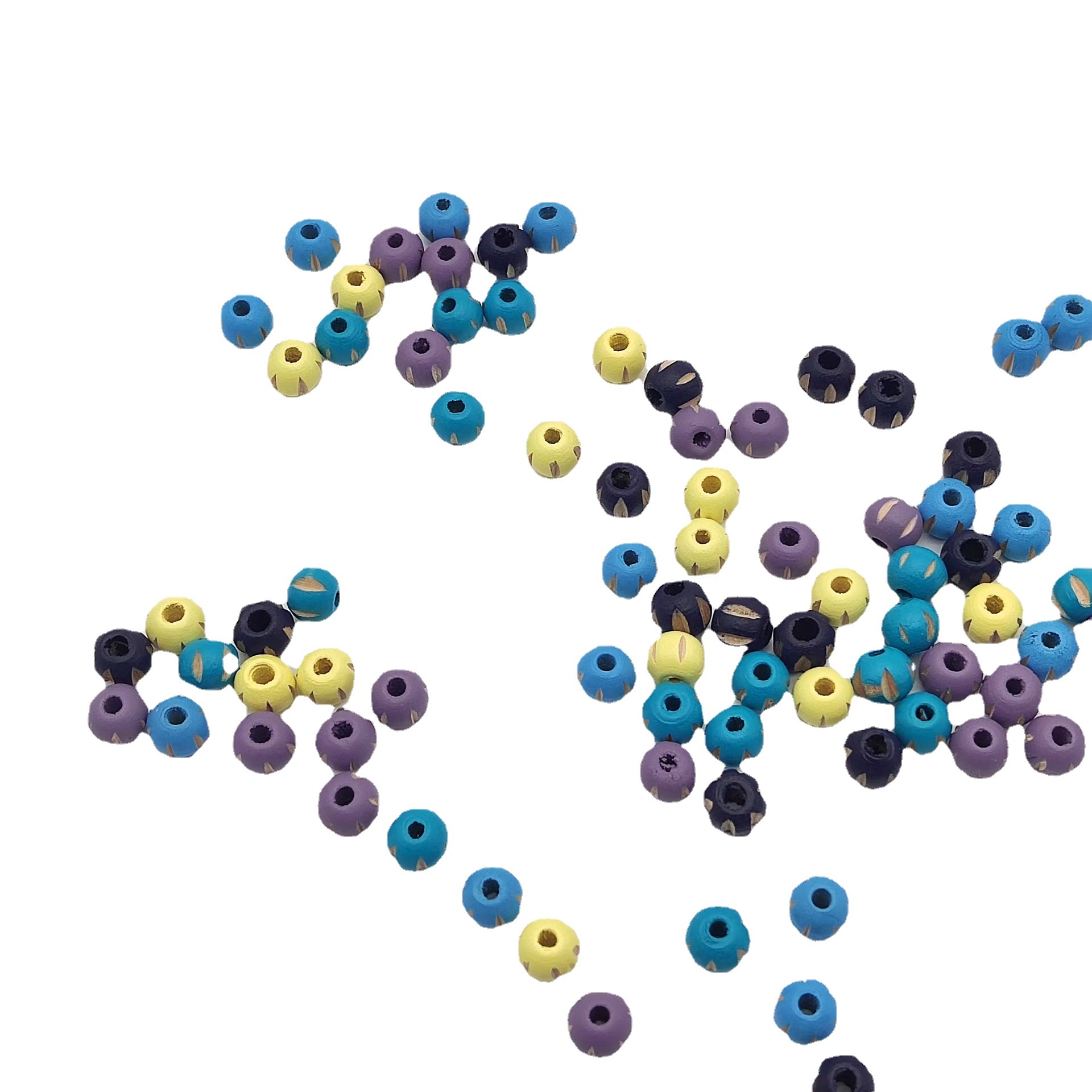 Chenglin wood beads are versatile, retro round beads, handcrafted beads, DIY accessories, loose beads, and round beads. Wholesale from the manufacturer Item Picture