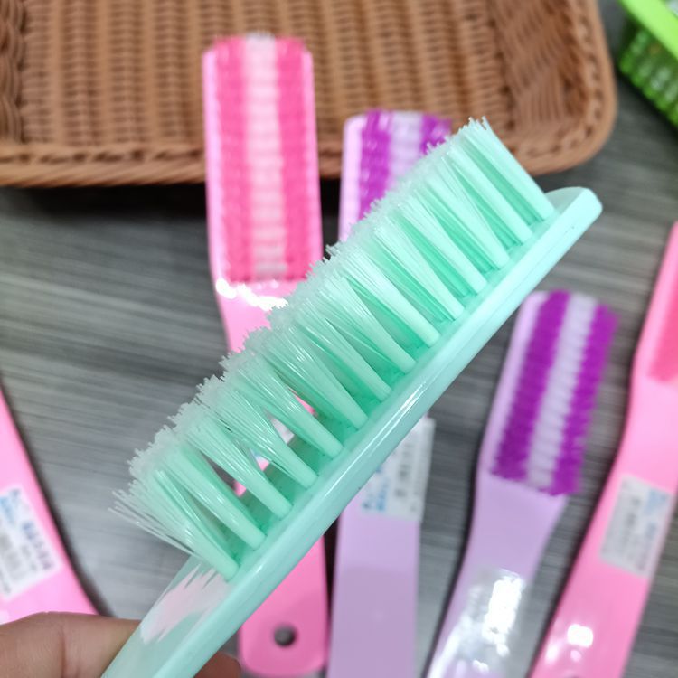 706 Long-handled shoe brush, extended plastic shoe brush, candy-colored laundry brush, cleaning brush, Yiwu, one or two yuan Specification image