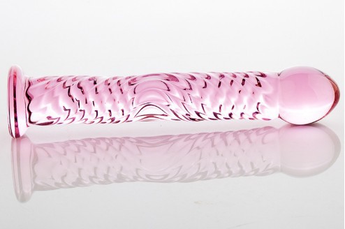 成人情趣用品女用水晶玻璃仿真假肛塞自慰器产品图