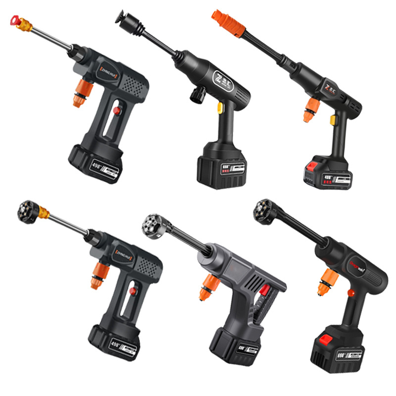 无线洗车机便携式汽车高压水枪大功率车载锂电池家用电动洗车神器