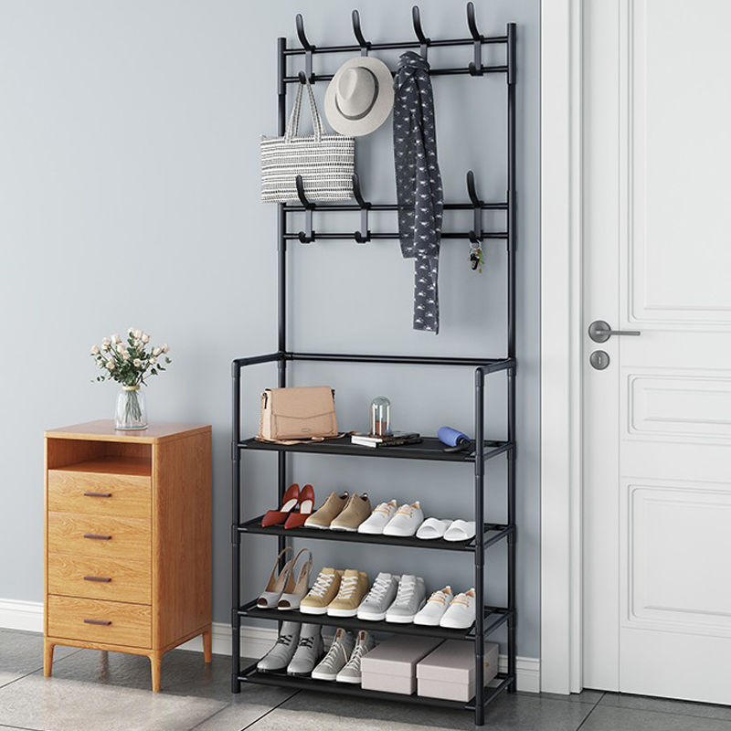 Factory wholesale of multi-functional assembly bag hanging racks and simple shoe racks Application Scenario