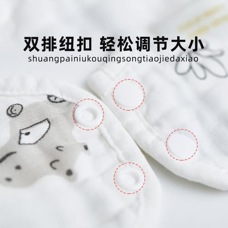 Bib Baby Drool Towel Cotton Baby Eight-Layer Bubble Gauze Bib For Infants And Newborns Eating Waterproof Bib Application Scenario