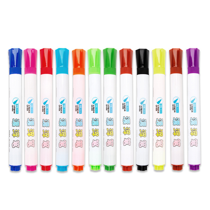 Niños agua flotante pen whiteboard pen marcador agua borrable Specification image