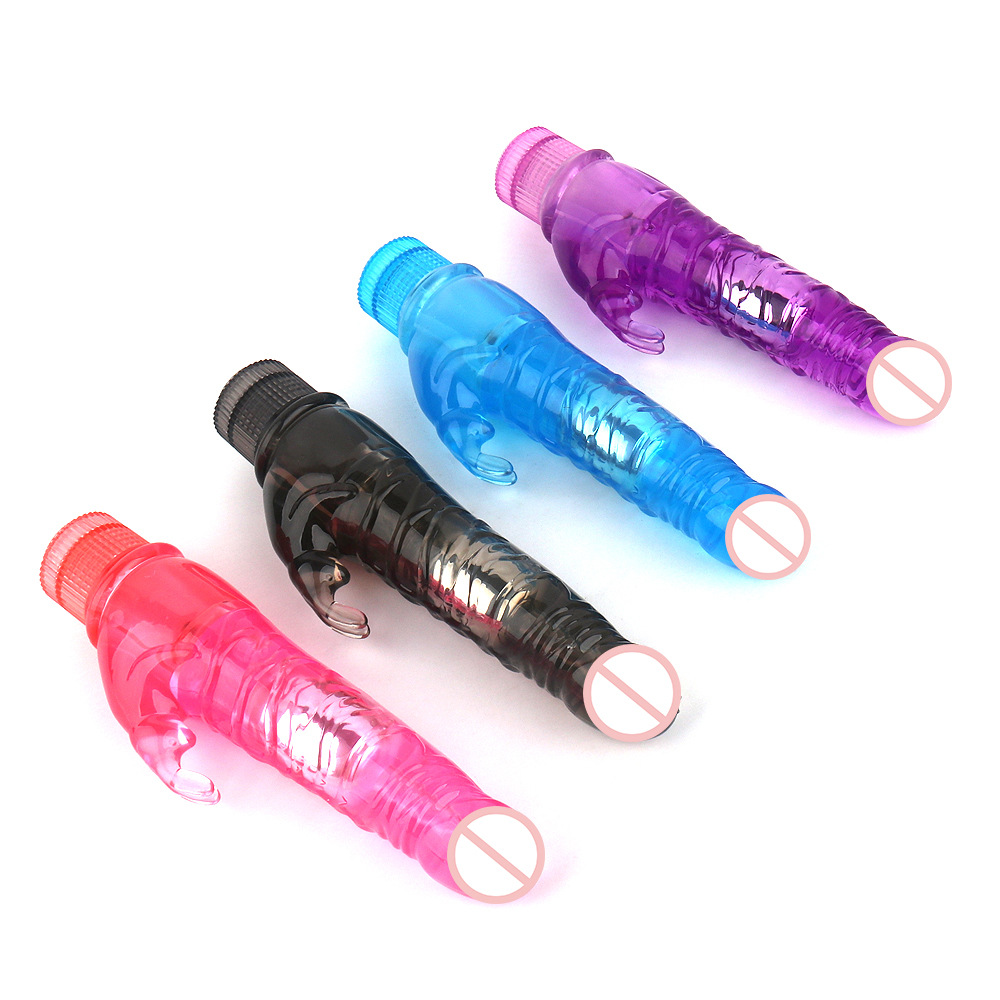 Adult Products Female Vibrator Female Sex Toys Wholesale Sex Toys Masturbator Clear Rabbit Ear Vibrator details Picture