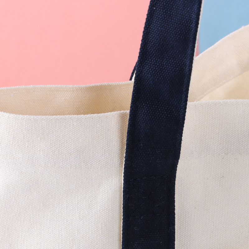 Custom Large Capacity Diagonal Diy Canvas Bag Shopping Bag Logo Cotton Student Carry-On Cotton Bag Application Scenario