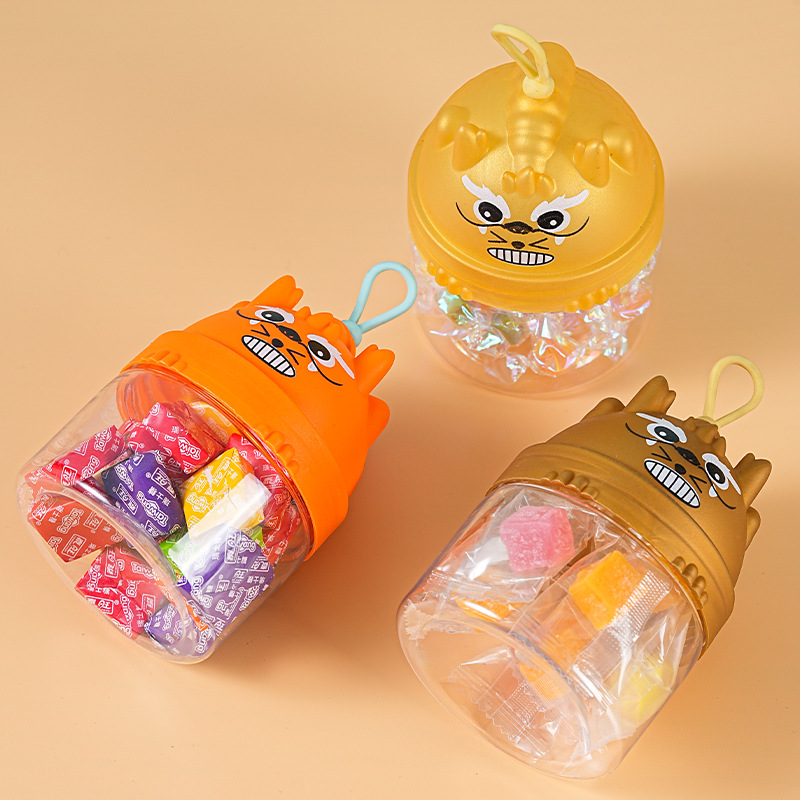 龙头pet食品级透明塑料罐糖果饼干塑料瓶包装源头工厂糖果罐子详情图4