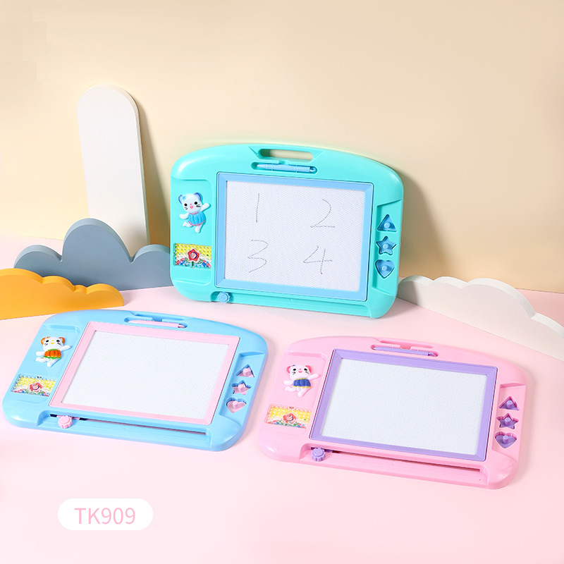 宝宝儿童磁性画板厂家绘画板优质用料粉色卡通写字板商超同款批发