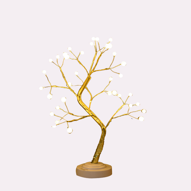 led洗地机/led灯串灯/灯串配件/鈴噹/发光树白底实物图