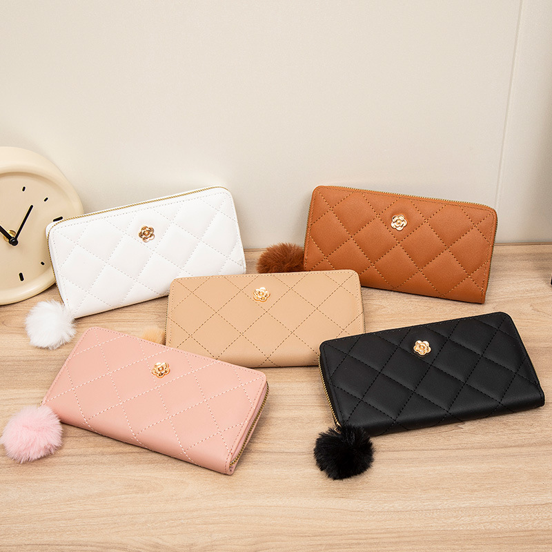 Large Capacity Purse Women's New Handheld Bag Mobile Phone Bag Student Coin Wallet Fashion Long Ladies Multi-Card Card Bag