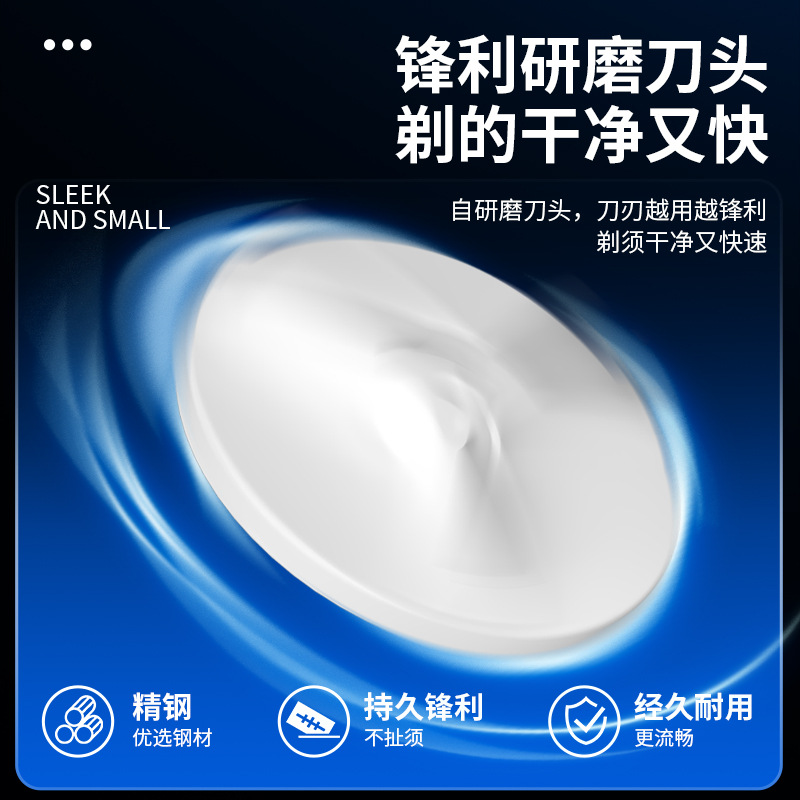 Douyin's best-selling mini electric shaver type-C fast charging travel portable razor cross-border bestseller consignment Specification image