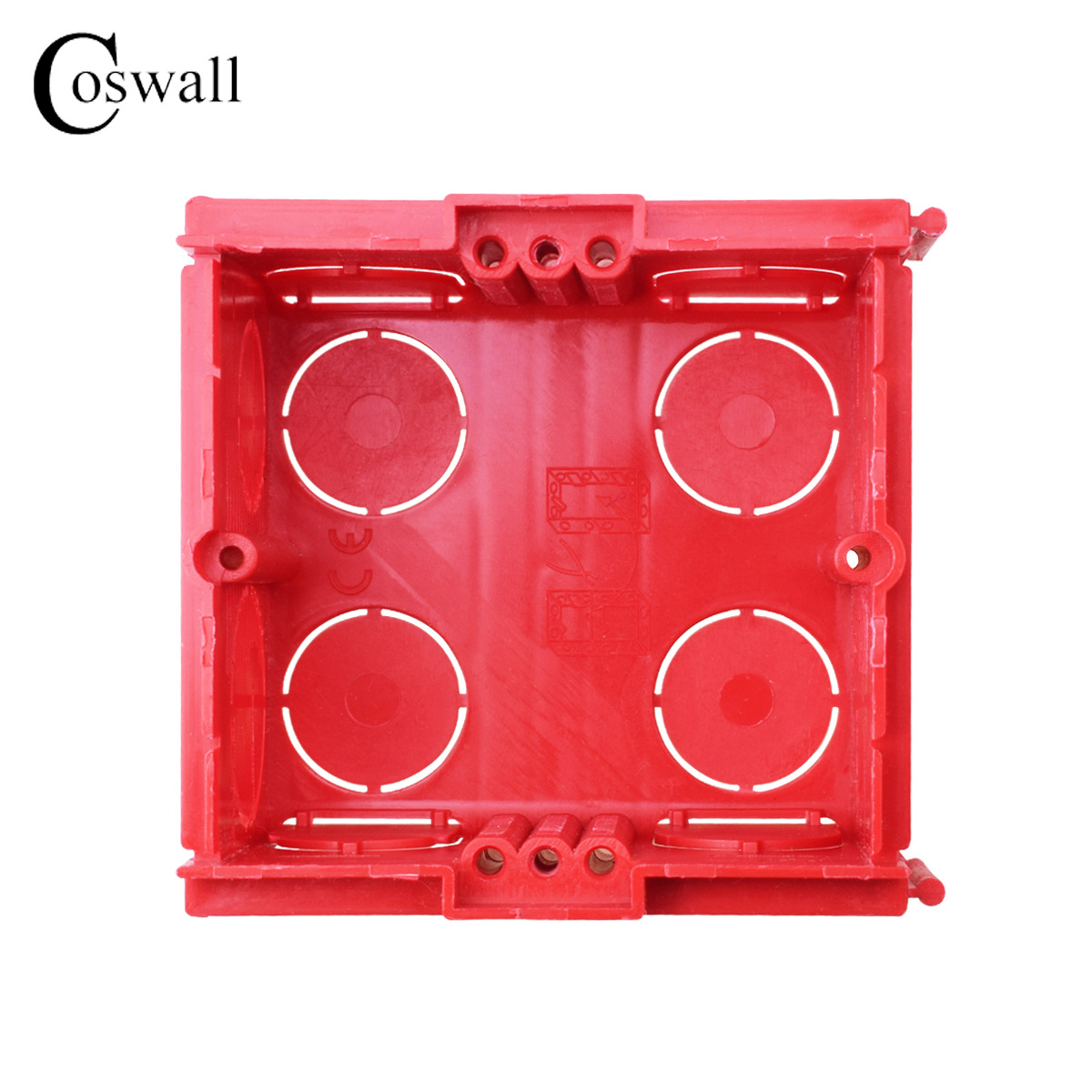 European standard dedicated 70*70 square dark box French junction box, suitable for both horizontal and vertical installation, can be spliced, European standard base box Item Picture