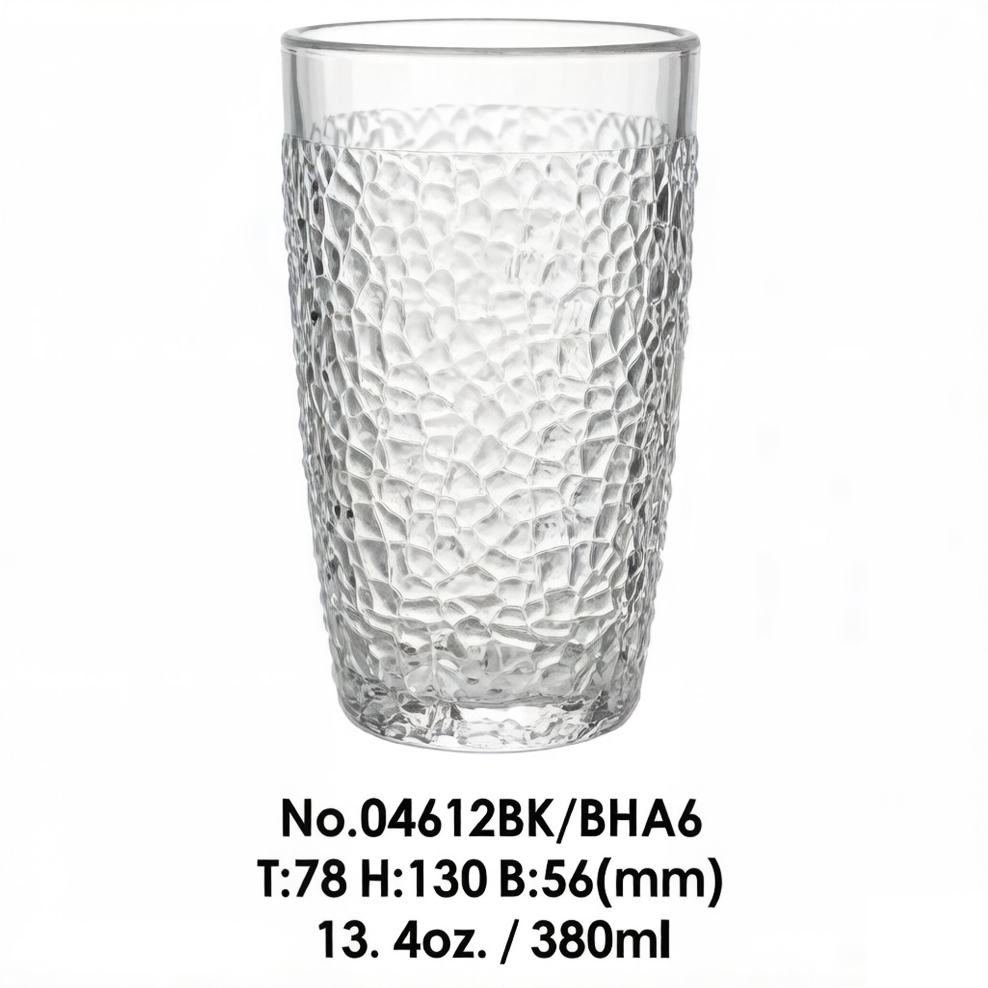 Retro embossed whisky cups, glass cups, beer mugs, spirits and juice water cups, high-end, retro and light luxury for home use Specification image