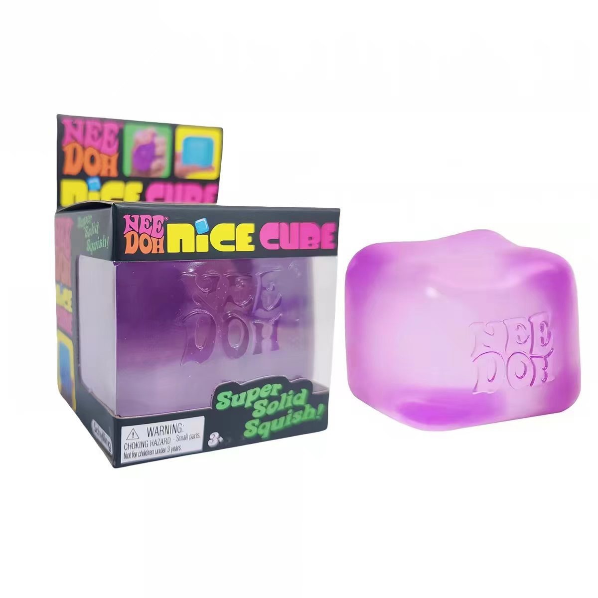 Cross-border Needoh Maltose ice Cube Kneading Fun Stress-relieving Toy, Sensory Stress-relieving and venting tool, Slow Rebound Cube pic 4