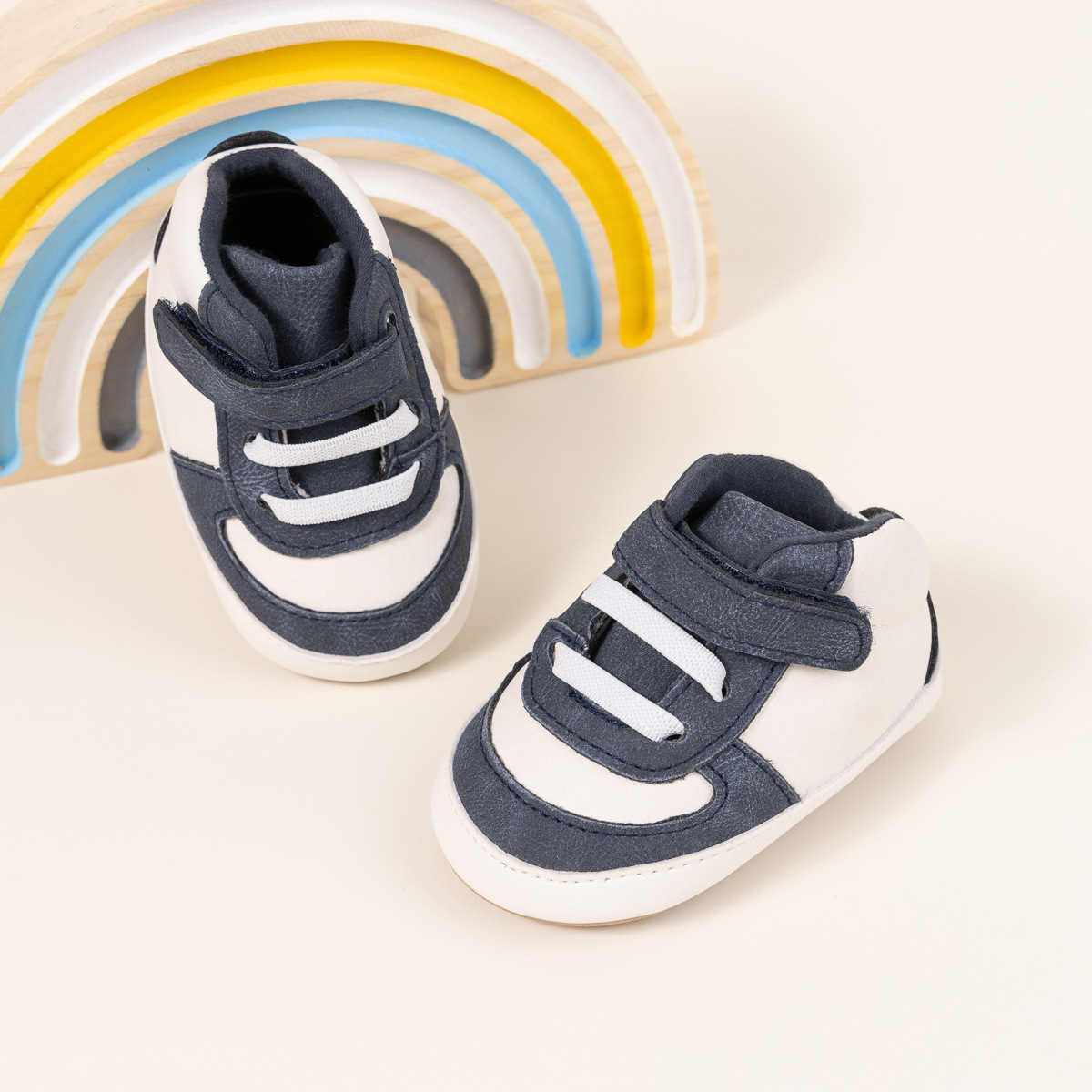 2025 Spring And Autumn New 0-1 Year Old Baby Shoes Velcro Toddler Shoes Casual Shoes Baby Shoes Specification drawing