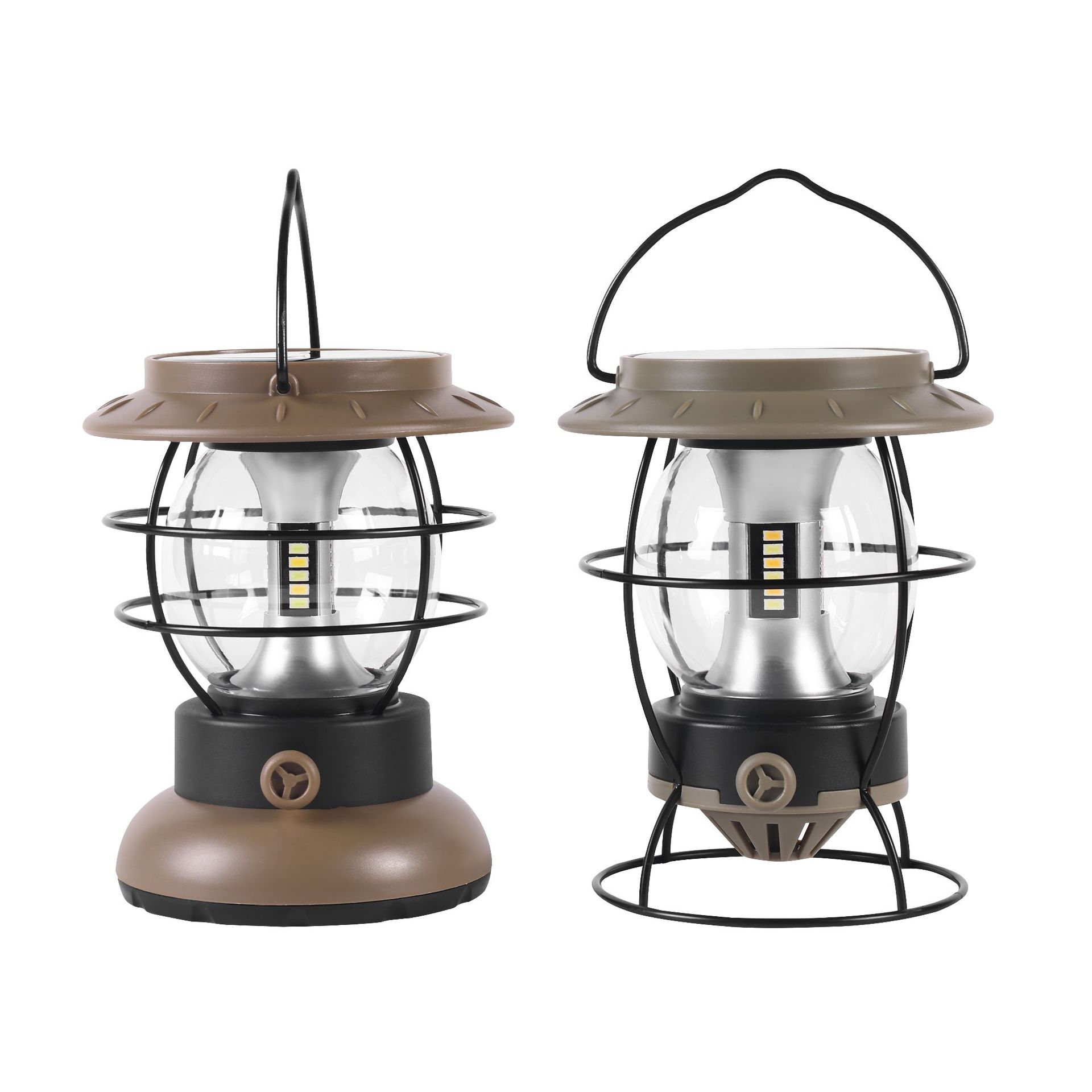 Cross-border large-capacity, mobile phone charging, ultra-long battery life, wall-mounted horse lamp, ambient lighting, portable retro camping lamp
