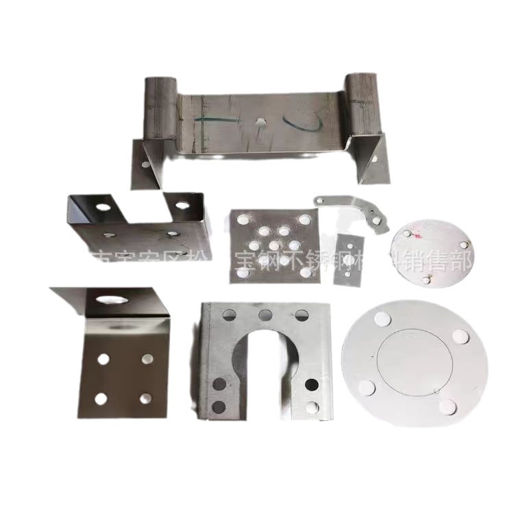 304 316L Stainless Steel Plate 310S Stainless Steel Plate Laser Cutting Sheet Metal Engraving Round Plate Round Plate Ring With Holes Item Picture