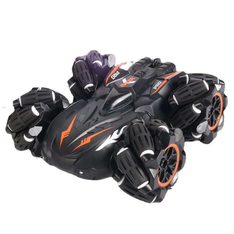 跨境热销高速/跨境专攻玩具/遥控翻滚特技白底实物图