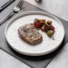 Steak plates, ceramic plates, household sets, high-end tableware, pasta plates, round plates, commercial Western plates, vegetable plates details Picture