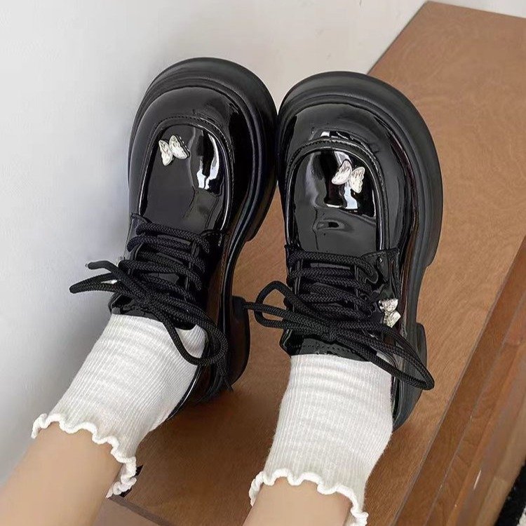 女式休闲单鞋实物图