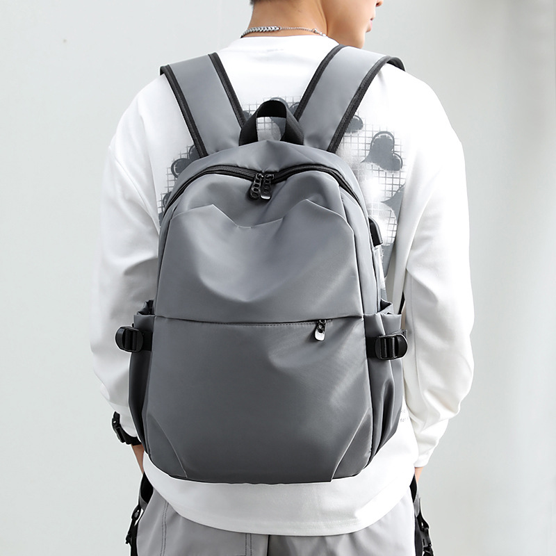The new men's business backpack is simple, multi-functional, has a large capacity and can be equipped with a logo Specification image