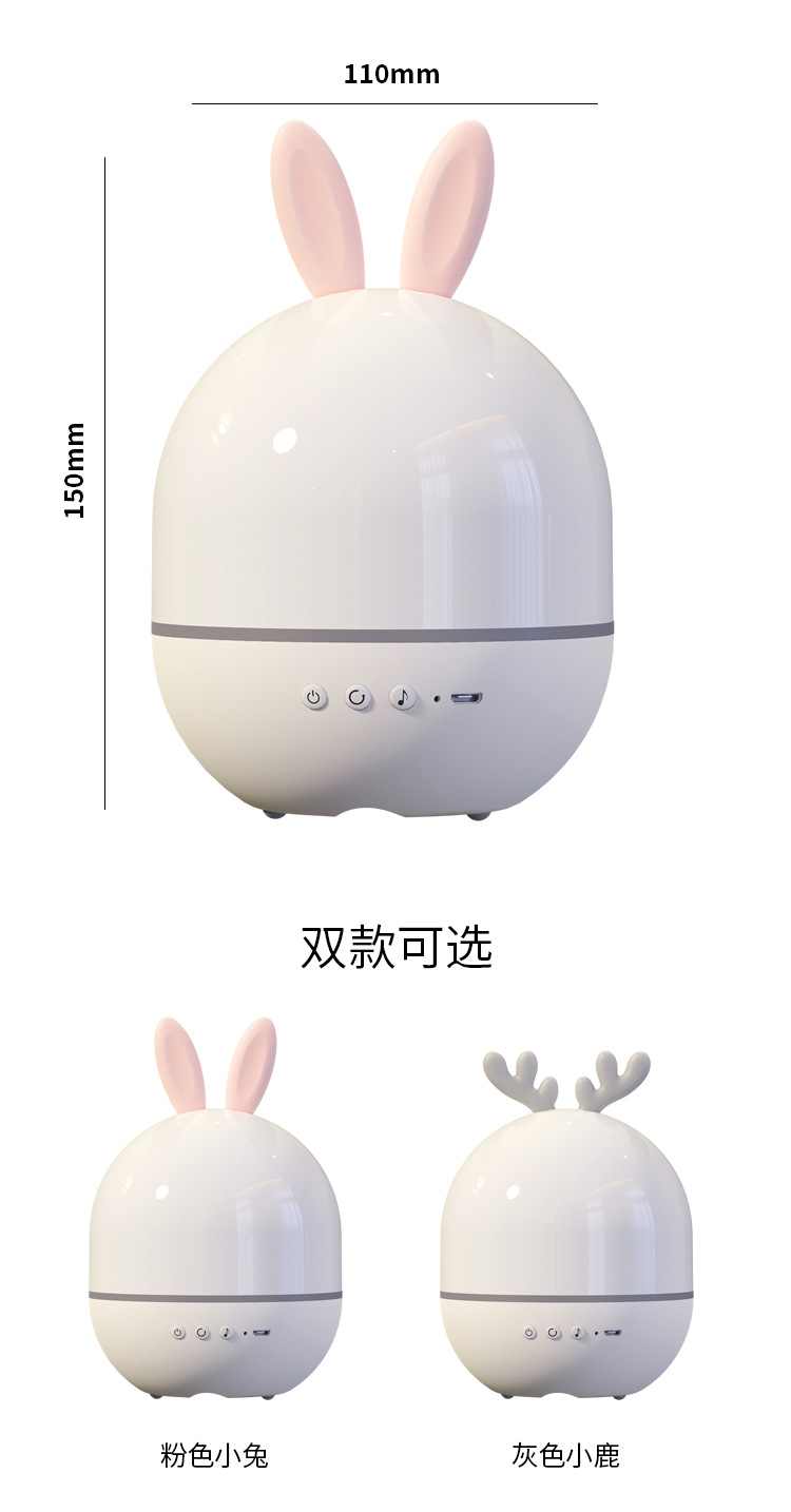 Elf rabbit, deer, starry sky projection lamp, Bluetooth music gift, Christmas night light, Amazon original manufacturer pic 13