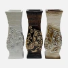 Cross-border best-selling manufacturer direct supply straight-tube ceramic vases, home decoration items, white porcelain craft gift decorations Application Scenario