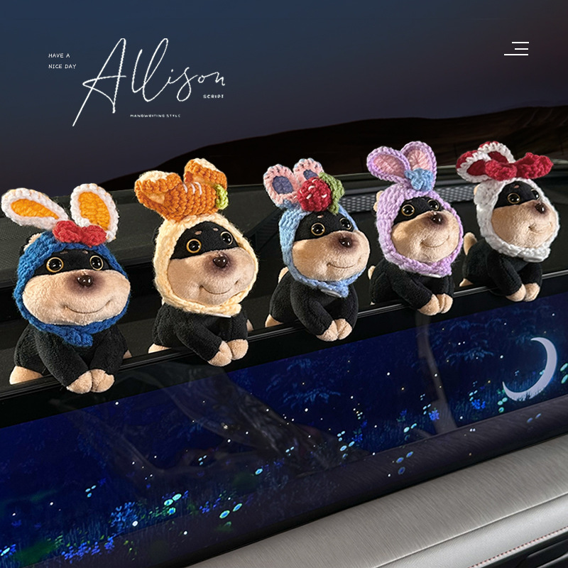 汽车摆件实物图