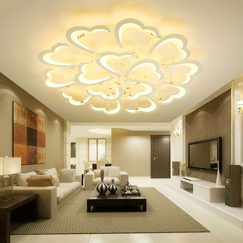 Great Harvest Popular living room lamp, simple and modern bedroom lamp, acrylic led ceiling lamp, creative smart lamp details Picture