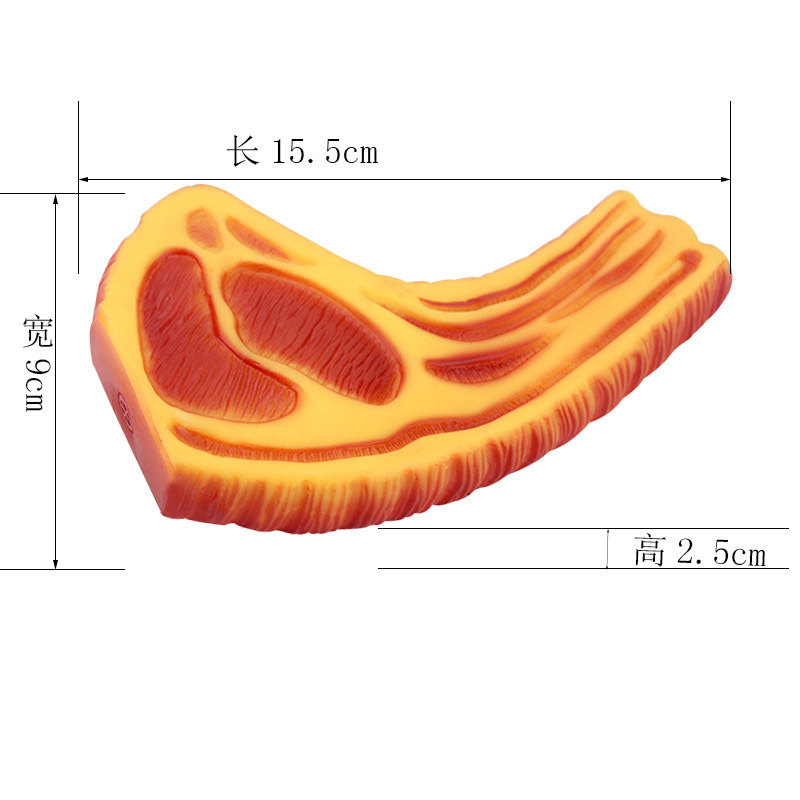 Vinyl sound big steak dog toy training puzzle teeth steak pet supplies wholesale Application Scenario