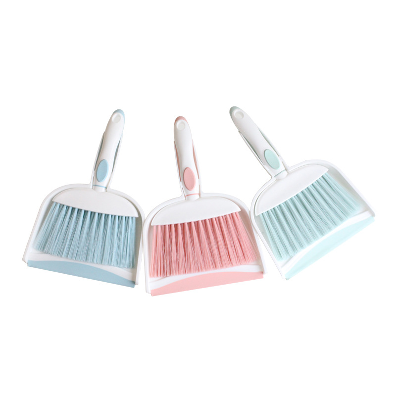 Kworld/ Jinhui Da Set Brush Jianjun Cleaning Set Brush Mini Dusting Brush Household Plastic Broom Pan Set Item Picture