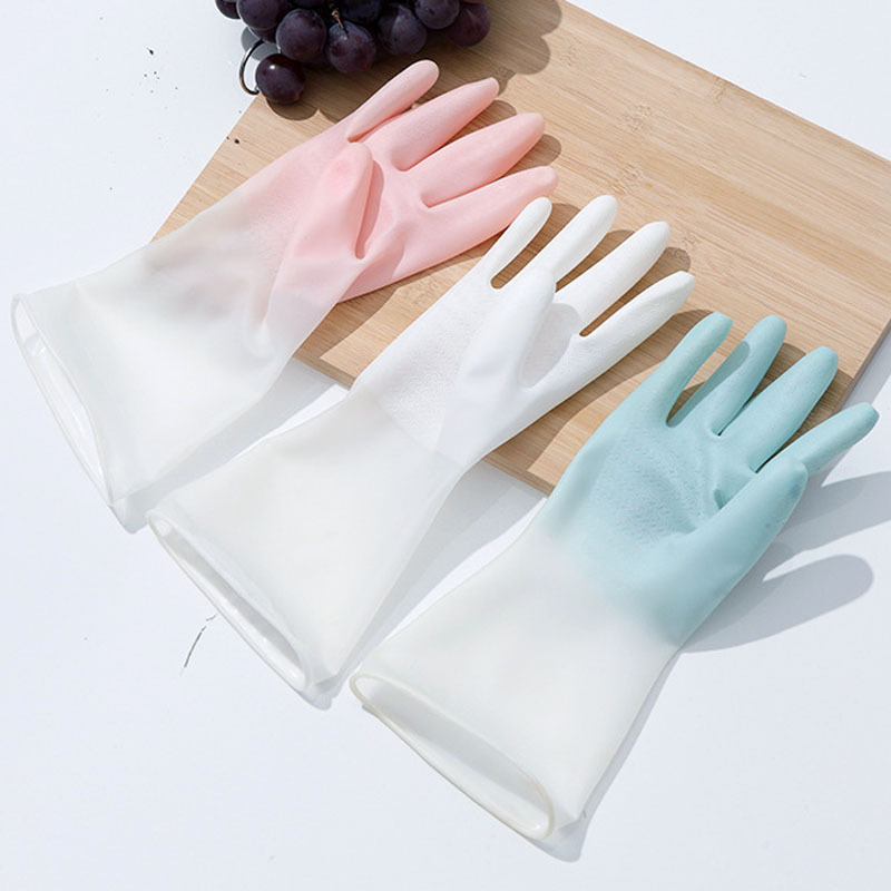 洗碗手套家用水橡胶清洁厨房耐用乳胶洗衣服胶皮刷碗家务手套批发