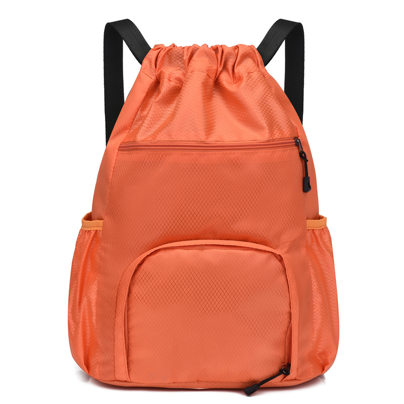 Bundle Storage Bag Large Capacity Sports Draw Rope Multi-Functional Basketball Bag Dry Wet Separation Swimming Bag Travel Backpack Item Picture