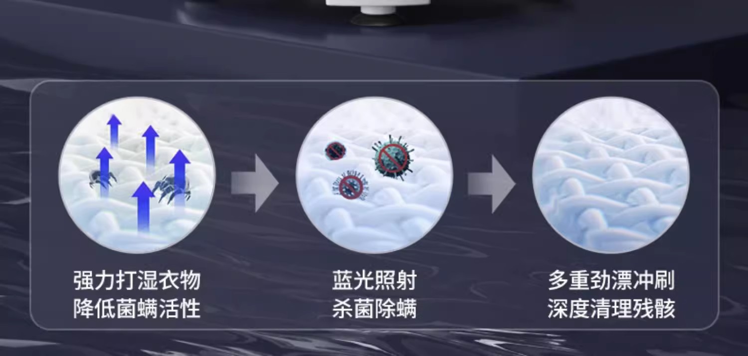 奥克斯洗鞋机全自动智能脱水甩烘干一体小型家用迷你懒人刷鞋神器详情15