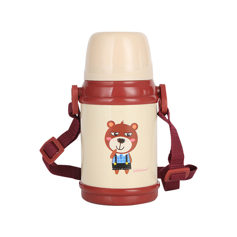 Summer outdoor student-specific straw cup and water bottle integrated design, cute girls' portable water cup, creative and fashionable drinking cup and water bottle, student summer outdoor details Picture