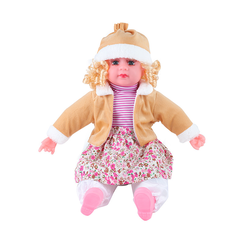 Early Education Toy Baby Puzzle Costume Doll Vinyl Baby Skin Soft Glue Simulation Reborn Doll Cross-Border Hot Sales Item Picture