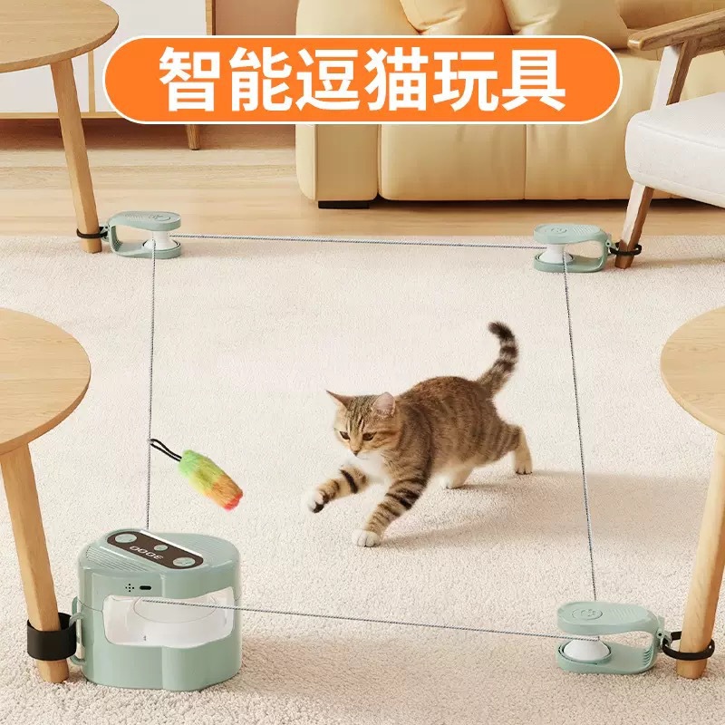 New foreign trade products: Electric intelligent cat toy ball, self-entertaining ball, Rolling ball, interactive cat toys and pet supplies details Picture