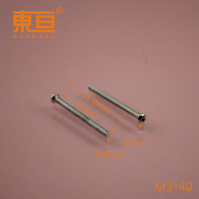 M3*40 machine screw TT gearbox machine screw in combination with M3 nut technology building block parts details Picture