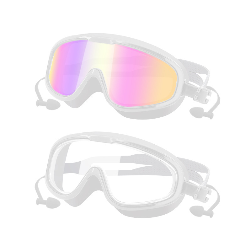 Adult Large Frame Swimming Goggles High Definition Anti-Fog Waterproof Swimming Goggles Diving Goggles Swimming Equipment Swimming Equipment Wholesale Item Picture